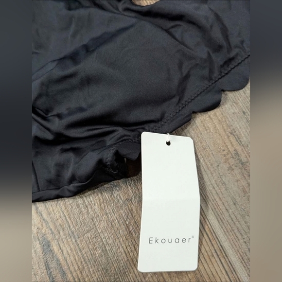 New Size Small Black One piece Swimsuit - Picture 2 of 4